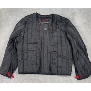 Alpinestars Jacket Liner Men 2XL Black Hyper Drystar Quilted Puffer Thermal